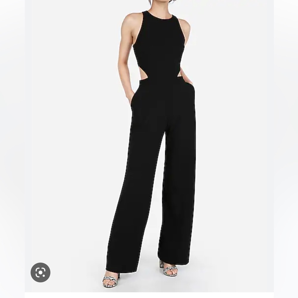 Express black jumpsuit